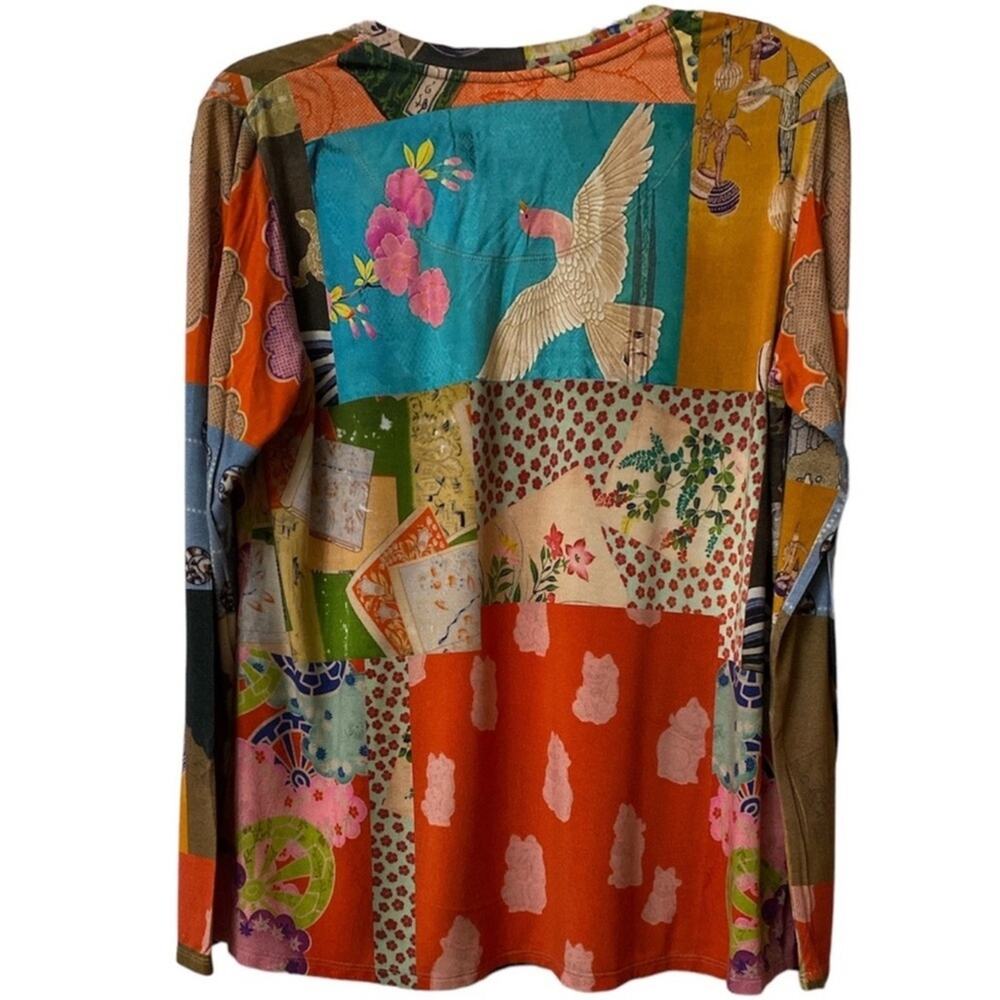 NWOT Johnny was Tokyo favorite bamboo long sleeve size S - Picture 5 of 9